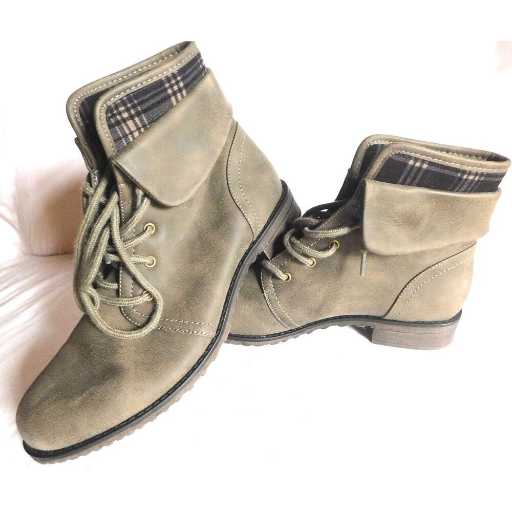 Cliffs Ankle Boots by White Mountain Tango Women's Charcoal Size 9 M